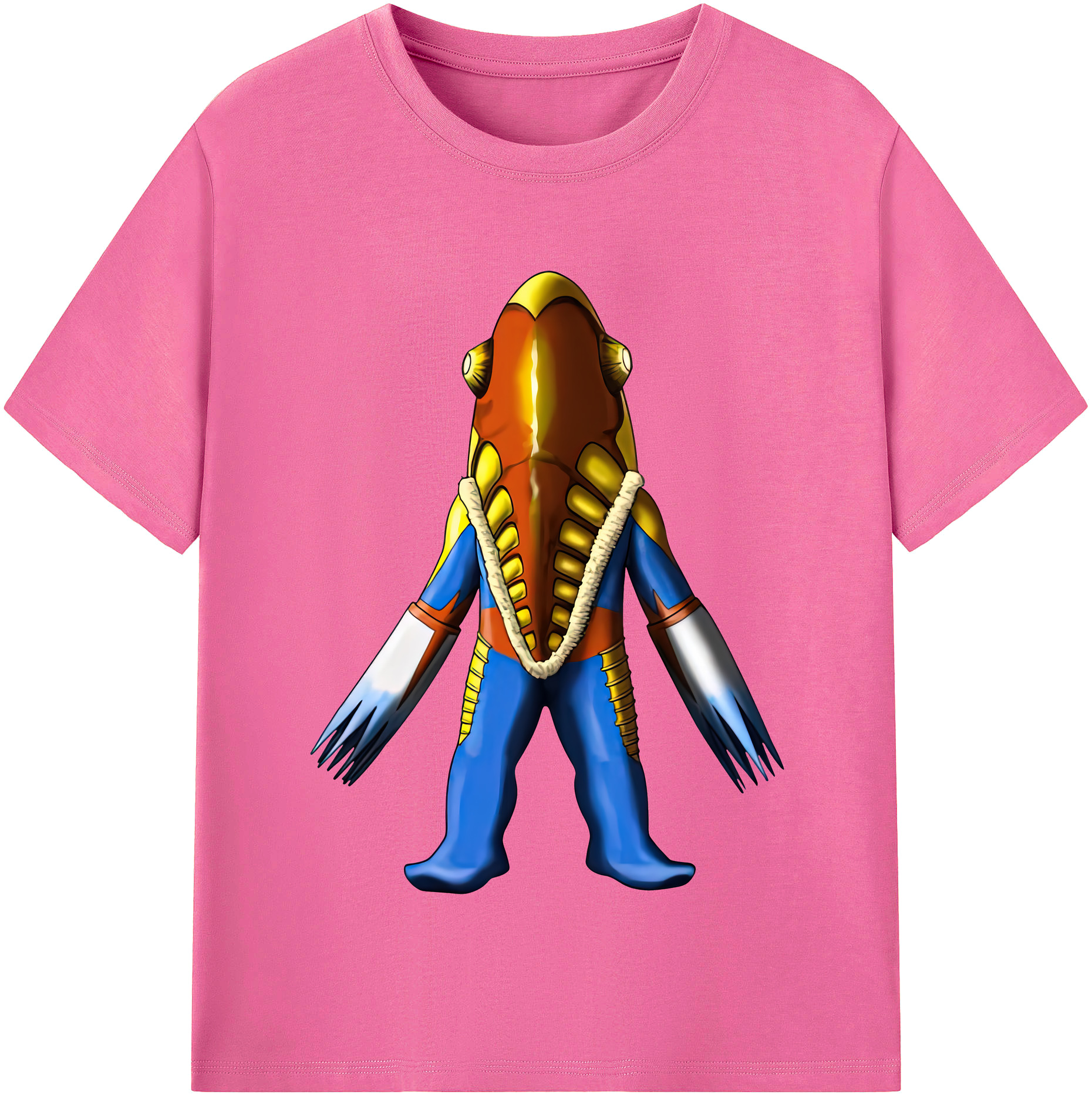 （画像用） ウルトラマン Ultraman レディースカジュアルプリントTシャツ（綿100％）